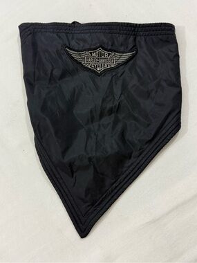 Harley-Davidson MotorClothes Fleece Face Neck Warmer Biker Riding Gear Black